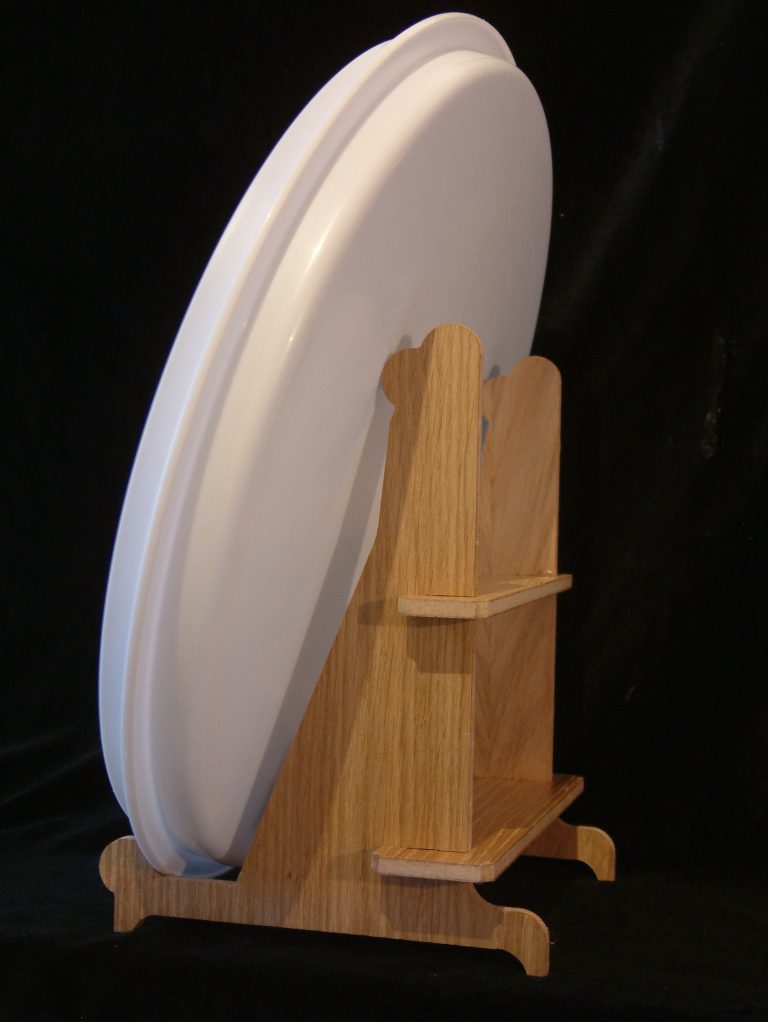 Extra Large Wooden Plate/Display Stand Ashbrook Woodcraft