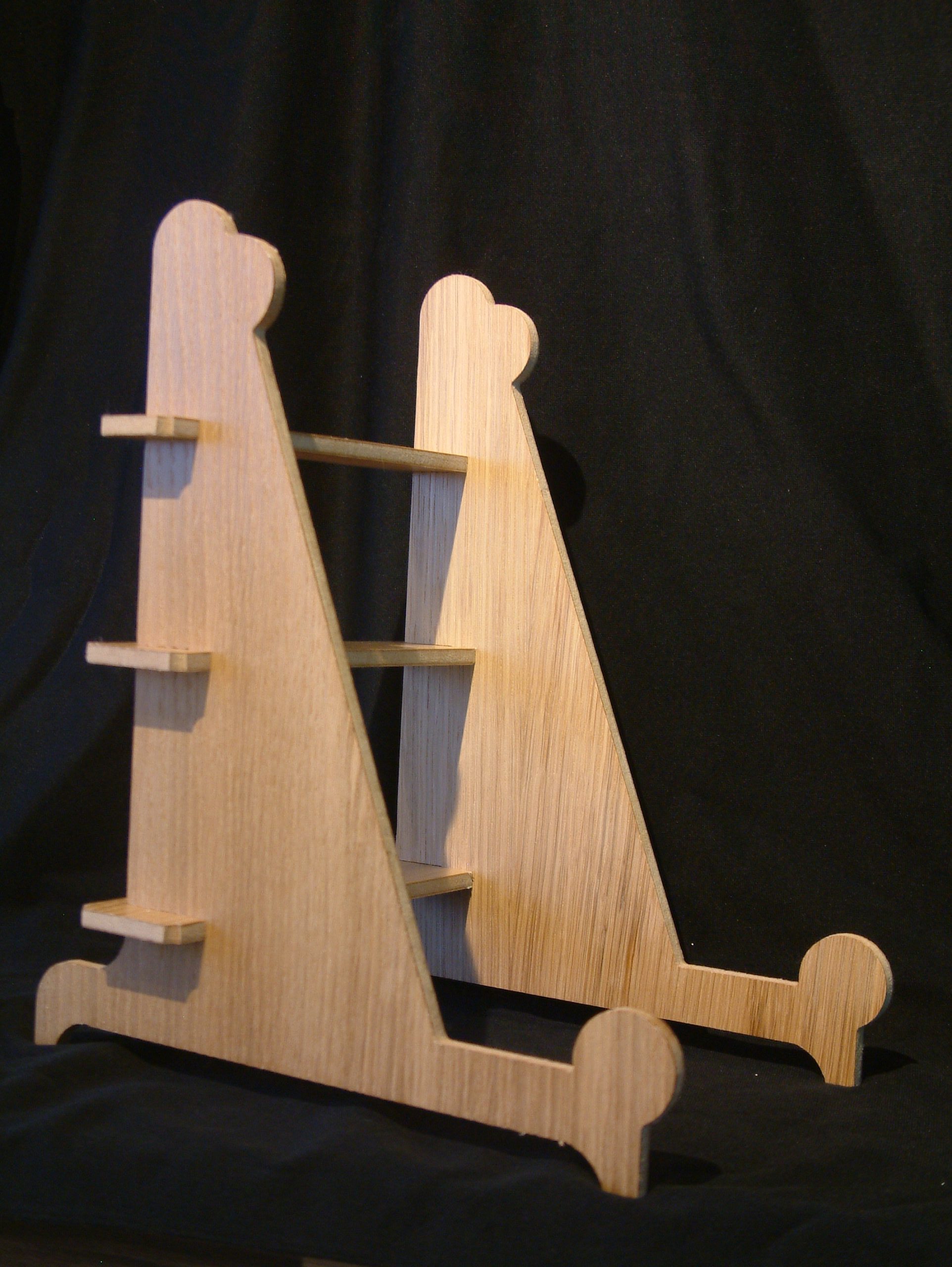 400mm + Large Wooden Plate/Display Stand - Image 2